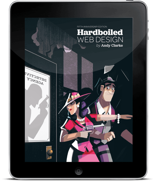 A look on the new Hardboiled Web Design Softcover